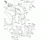 Prairie 400 (KVF400-D2) Переднее крыло(ья)