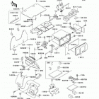Prairie 300 4X4 (KVF300-A2) Рама ,крепежные детали