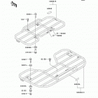 Prairie 400 (KVF400-D2) Багажник-кузов