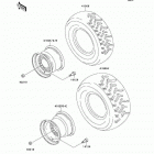 Prairie 400 (KVF400-D2) Колеса,покрышки