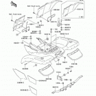Prairie 300 4X4 (KVF300-A2) Заднее крыло