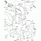 Prairie 300 (KVF300-B2) Переднее крыло(ья)