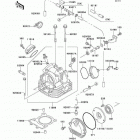 Bayou 220 (KLF220-A15) Головка цилиндра