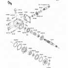 Prairie 300 (KVF300-B2) Передняя коническая зубчатая передача