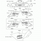 Prairie 650 4X4 (KVF650-A1) Decals(green)
