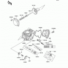 Prairie 650 4X4 (KVF650-A1) Карбюратор в разборе