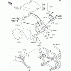 Prairie 650 4X4 (KVF650-A1) Боковые обтекатели