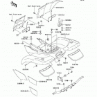 Prairie 300 (KVF300-B2) Заднее крыло