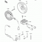 Prairie 650 4X4 (KVF650-A1) Генератор