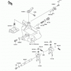 Prairie 400 (KVF400-D2) Механизм переключения передач