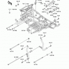 Prairie 300 4X4 (KVF300-A2) Крепление двигателя