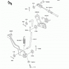 Bayou 220 (KLF220-A15) Педаль тормоза