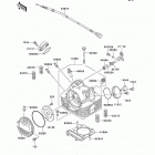 Prairie 300 (KVF300-B2) Головка цилиндра