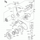 Bayou 300 4X4 (KLF300-C12) Стартер