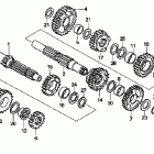 CR125R Трансмиссия