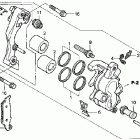 CRF150F Передний тормозной суппорт