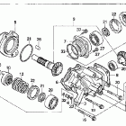 VT750CA Дифференциал
