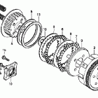 CB250 Сцепление