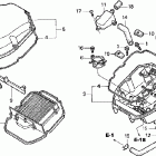VTR1000F Воздухозаборник