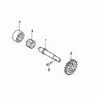 CRF250R Масляный насос