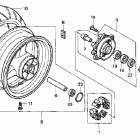 CBR600RR Заднее колесо