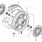 VTX1800F2 Front wheel (vtx1800f)