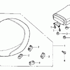VT750CA Сидение