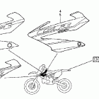 CR85R Наклейки