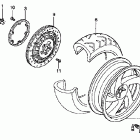 GL1800 Заднее колесо