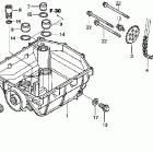 VTR1000F Масляный насос