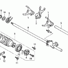 CBR600F4 Вилка переключения передач