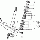 VT750DCA Траверса нижняя