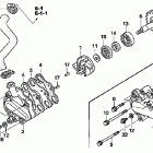 CR125R Водяной насос