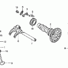 CRF250R Распредвал и клапана