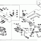 CBR1000RR Корпус дроссельной заслонки (в сборе).