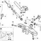 RVT1000R Руль и панель переднего номера