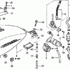 VT750DCA Топливный бак и насос