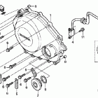 CBR1000RR Крышка картера правая