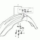 CRF250R Переднее крыло