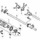 CB900F Вилка переключения передач