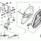 VTX1300S Фонарь задний