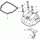 CRF450R Крышка головки цилиндров