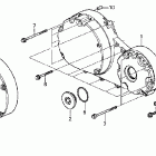 VTX1300C Крышка картера правая