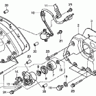 GL1800 Front cover @ transmission cover