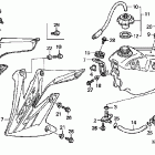 CRF250R Топливный бак