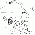 CBR600RR Водяной насос
