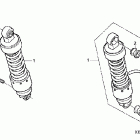 CMX250C Задний амортизатор