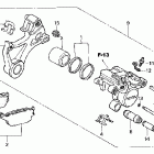CBR1000RR/R Задний тормозной суппорт