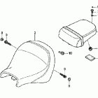VTX1800N2 Seat (vtx1800n)