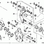 NRX1800EA Передний тормозной суппорт левый